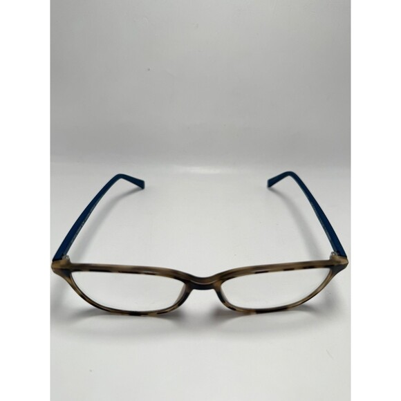 BCBGMAXAZRIA AGATHA VINTAGE TORTOISE BLUE AUTHENTIC EYEGLASSES Frames 53-15 140 - Picture 2 of 6